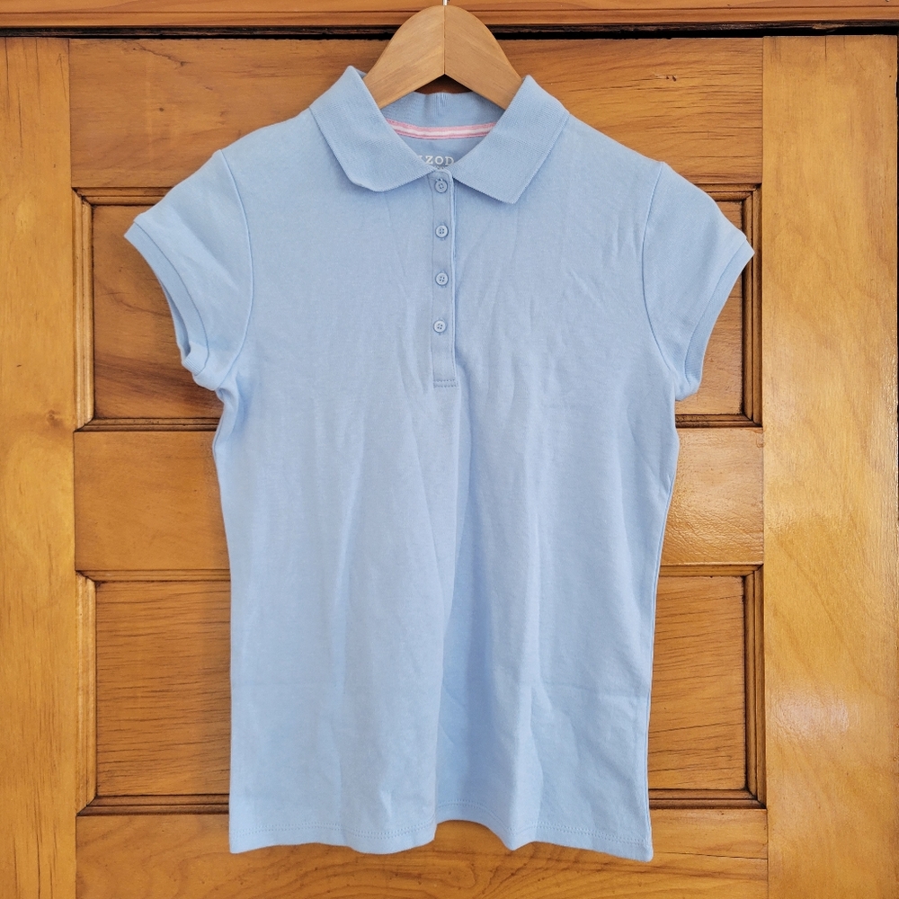 3 for $15 NWT Izod Approved Schoolwear Polo Shirt Short Sleeve M(10 1/2-12 1/2)